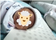 출산했습니다.
